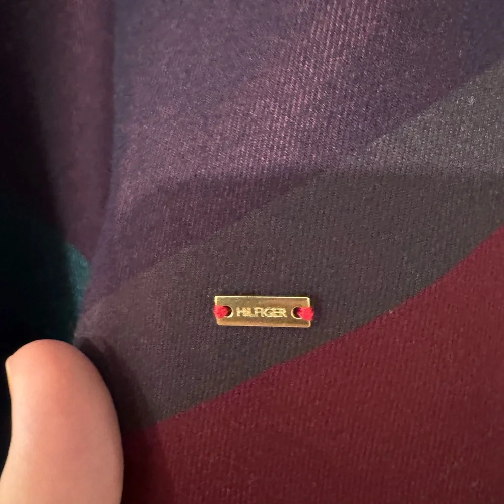 Tommy Hilfiger Multicolor Plaid A-Line Skirt - Picture 3 of 5